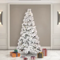 7.5' Flocked Atka Pine 3Mm 950Ww, K171176Led, Vickerman