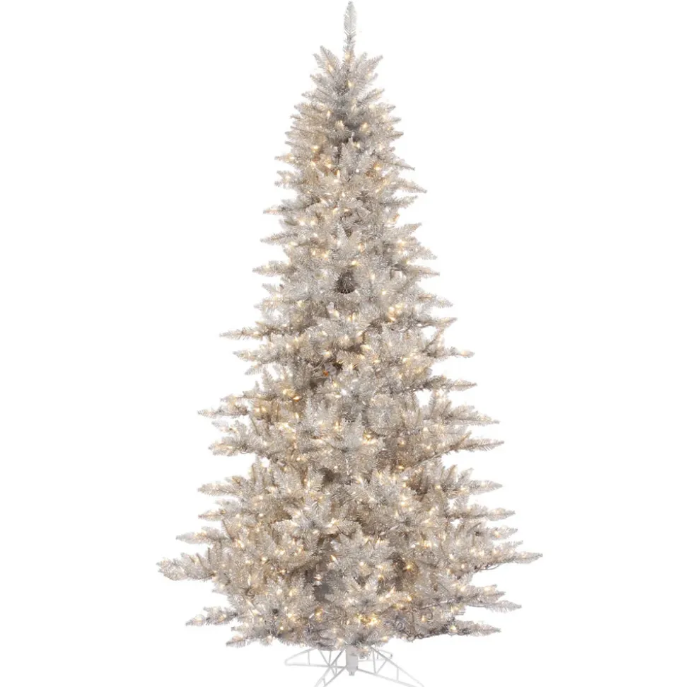 4.5' Silver Tree Dura-Lit Led 250Ww, K166846Led, Vickerman