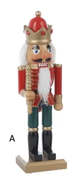 10" Wooden Soldier Nutcrackers, 3 Assorted, C6194, Kurt Adler
