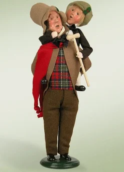 A Christmas Carol, "Bob Cratchit & Tiny Tim", Byers Choice, 209