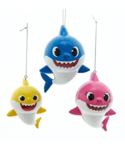 Baby Shark™ Ornaments, Set/3 , Bk1201, Kurt Adler