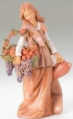 Bethany Woman With Grapes 5", Fontanini, 57526