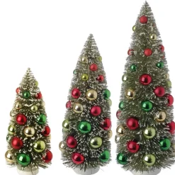 Bottle Brush Tree Set/3