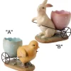 Bunny Or Chick With Wagon