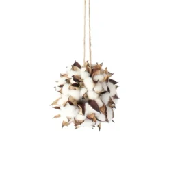 Cotton Ball Ornament