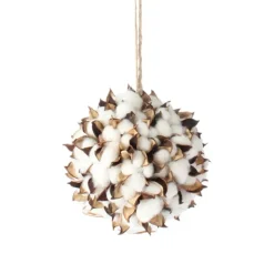 Cotton Ball Ornament