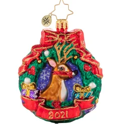 Cr, Oh Deer, What A Year!, Gem, 1020659, Christopher Radko