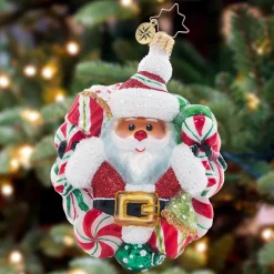 Cr, Peppermint Dreams Santa, 1021503, Radko