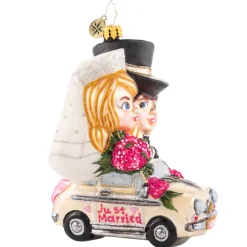 Cr, Riding Merrily In Matrimony, 1020721, Christopher Radko