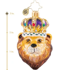 Cr, Roaring Royalty, Gem, 1020654, Christopher Radko