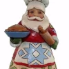 Culinary Cooking Santa Christmas Ornament
