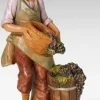 Dionysis With Grapes, 7.5", Fontanini, 52806