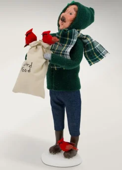 Family With Cardinals Man, Byers Choice, 111M