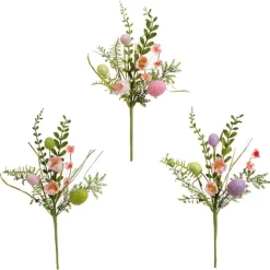 Floral And Egg Spray 3 Asst