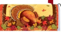 Happy Thanksgiving Mailbox Cover