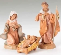 Holy Family 3Pc St 5" Fontanini, 71503