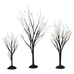Hv, Black Bare Branch Trees, St/3, 4033851, Halloween Village