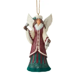 Jim Shore, Angel With Hand Bell Ornament, 6006600, Heartwood Creek