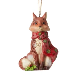 Jim Shore, Wonderland Fox Ornament, 6006610, Heartwood Creek