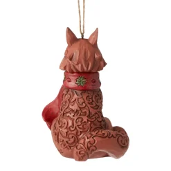 Jim Shore, Wonderland Fox Ornament, 6006610, Heartwood Creek