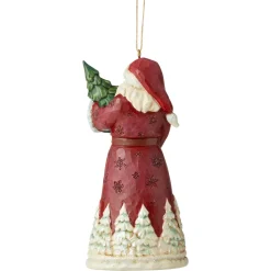 Jim Shore, Wonderland Santa W/Tree Orn, 6006608, Heartwood Creek