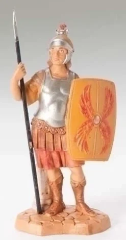Marcus Soldier W/Shield, 5", Fontanini, 75509