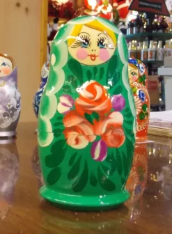 Matryoshka In Light Green