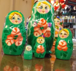 Matryoshka In Light Green
