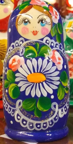 Matryoshka In Red, Green Or Blue