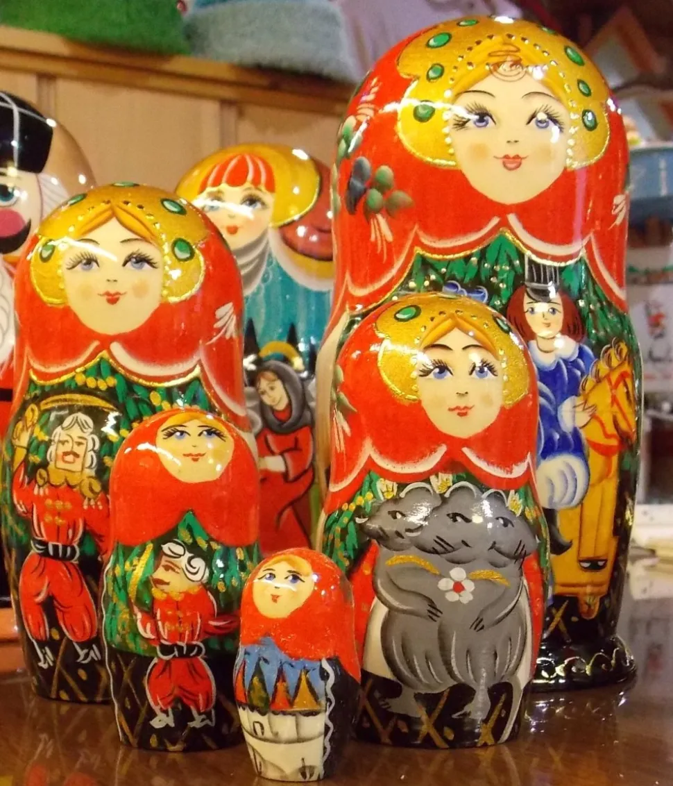 Matyroshka Nutcracker Suite Nesting