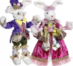 Mr. & Mrs. Cottontail 11"-12"