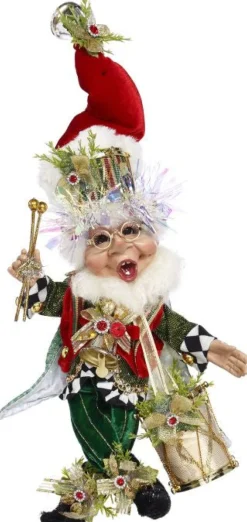 Mr, Drummer Boy Elf, Sm, 51-05524, Mark Roberts