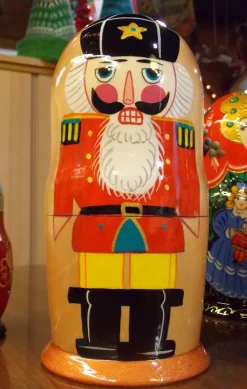 Nesting Nutcracker Dolls