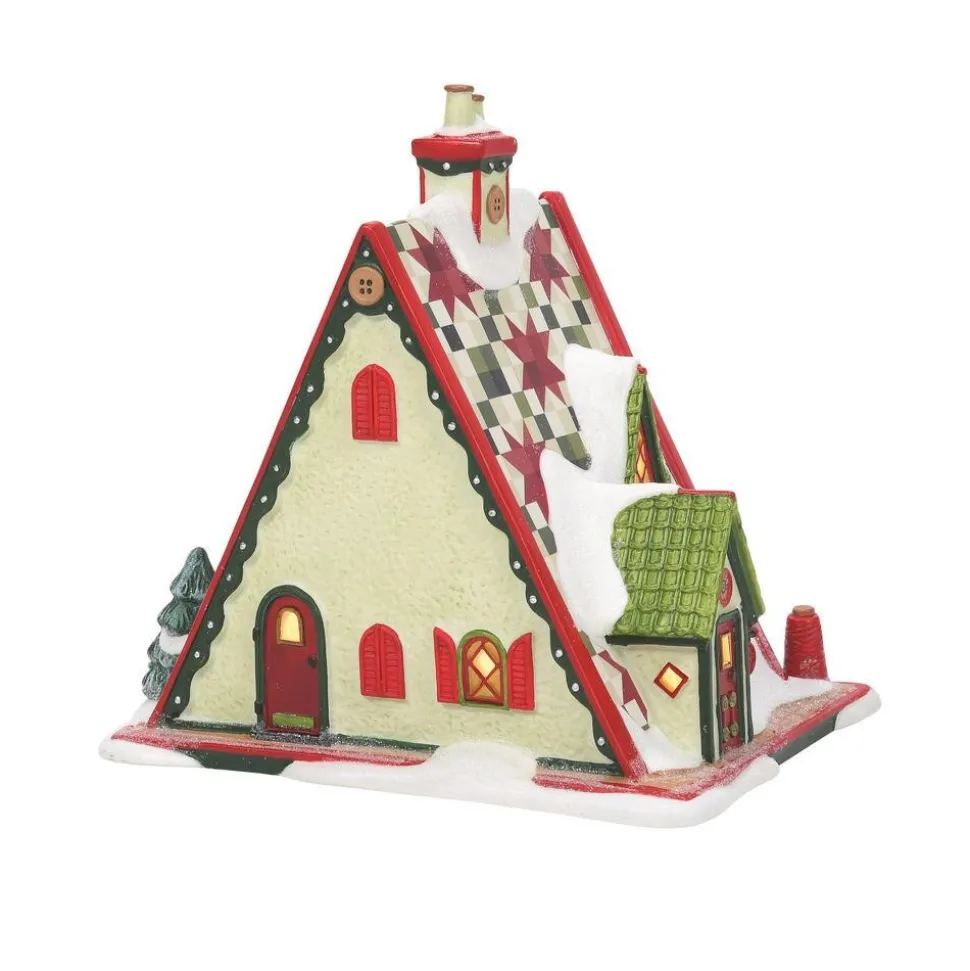 Np, Christmas Quilts, 6009771, North Pole Village
