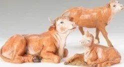 Ox Family Set/3 5", Fontanini, 51534