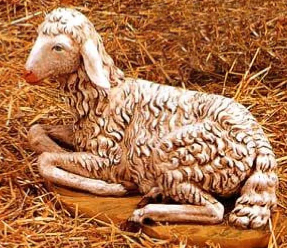 Sheep 50" Seated, Fontanini, 52340