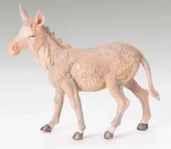 Standing Donkey Nativity Fig 5", Fontanini, 52443