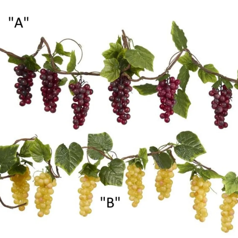 Thick Grape Vine Garland 2 Asst, D1745