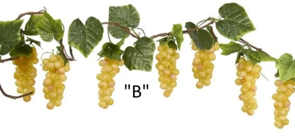 Thick Grape Vine Garland 2 Asst, D1745
