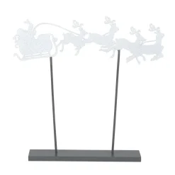 Va, Santa's Sleigh Silhouette, 6005537, Department 56