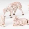 White Sheep, Set/5 5", Fontanini, 72539