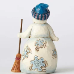 Wonderland Pint Snowman /Broom